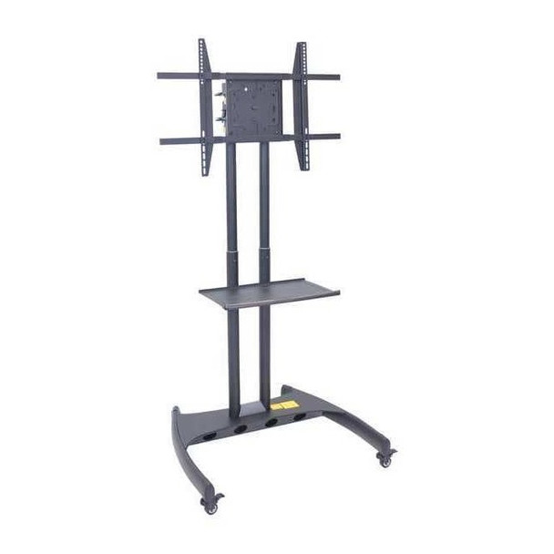 Luxor Flat Panel Cart,w/Shelf,90 deg.,Mount FP3500