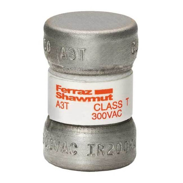 UL Class Fuse, T Class, Very Fast-Acting, 50A, 300V AC, Non-Indicating