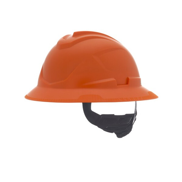 V-Gard C1 Full Brim, Non-Vented, Fas-Trac III, Type 1, Class E, Orange
