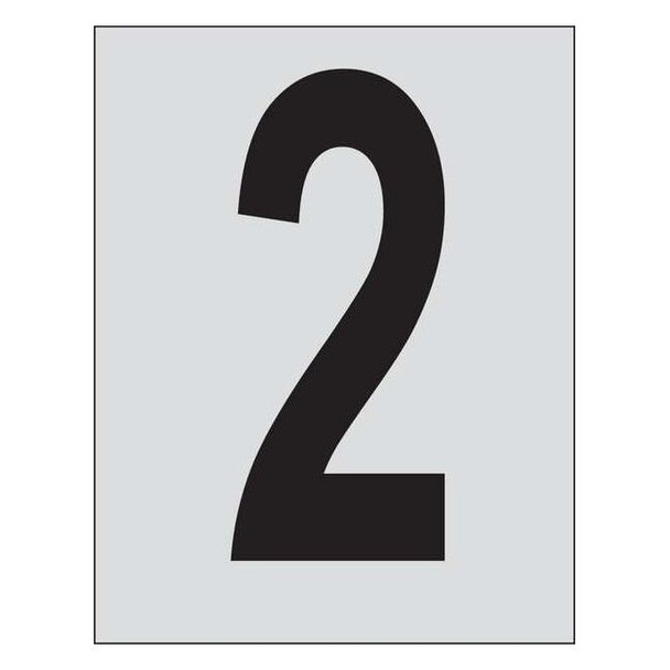Brady NumberLabel,1-1/2inH,1inW,PK25 5900-2