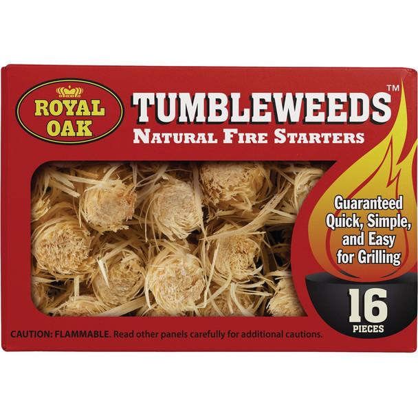 Royal Oak Red Box Tumbleweeds All Natural Odorless Fire Starter (16-Pack) Royal Oak Red Box Tumbleweeds All Natural Odorless Fire Starter (16-Pack)