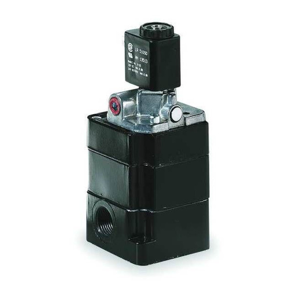 Aro Solenoid Air Control Valve,1/2 In,120VAC H254SS-120-A