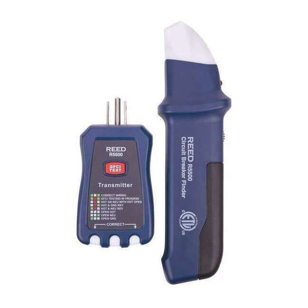 Reed Instruments Circuit Breaker Finder with Built-In GFCI R5500