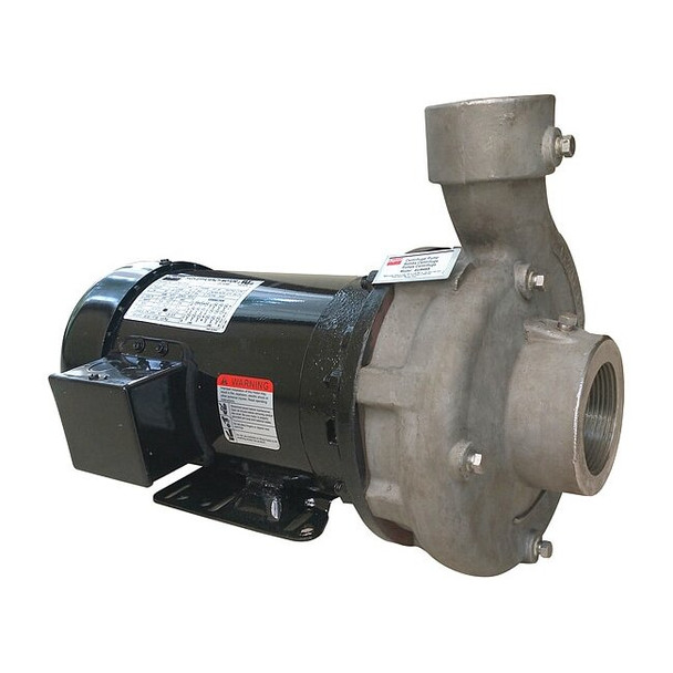 Dayton Straight Centrifugal High Head Pump,2 HP 55JJ67