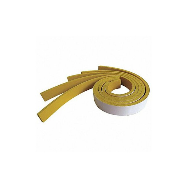 Manufacturer Varies Adhesive Foam Strip,Yellow,4 In,PK5 8ATV3