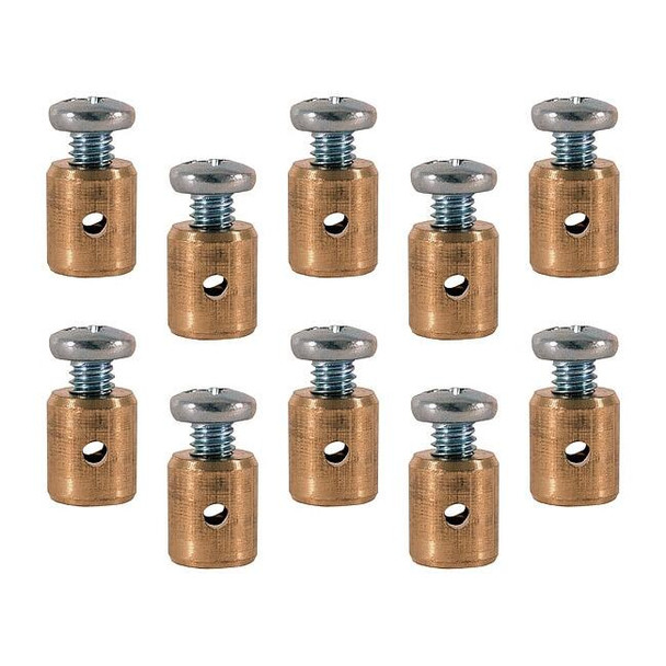 Buyers Products Throttle Stop,Brass (10/PK) 51610