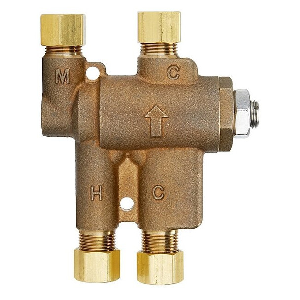 Leonard Valve Point Of Use Mixing Valve,3/8 in Inlet 170D-LF
