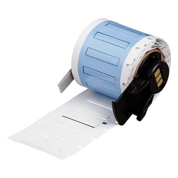 Brady Sleeve Label, White, Polyolefin, 1 in W M6-094-1-342-WT