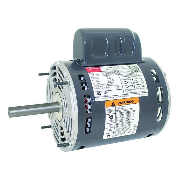 Dayton Motor,PSC,1/2 HP,1100,115/230V,48Y,OAO 4HZ61BG