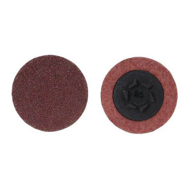 Norton Abrasives Quick-Change Sand Disc,3 in Dia,TP,PK50 69957399786