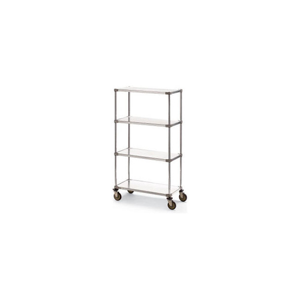 Metro Super Erecta Shelf Truck w/4 Shelves 900 lb. Capacity 36""L x 18""W x 68""