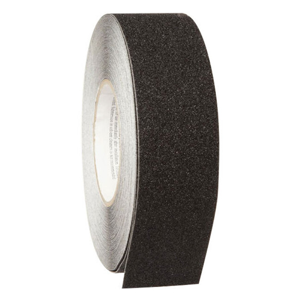 Brady® Anti-Skid Tape, 2" x 60', Black, 1/Each