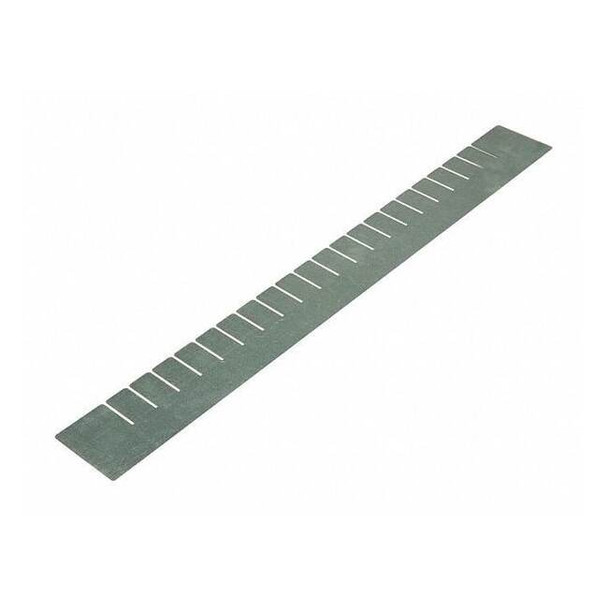 Manufacturer Varies Steel Divider, 24 in L, 2 3/4 in H 493X12