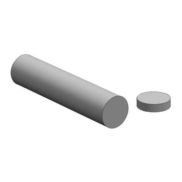 Manufacturer Varies Rod Stock,SS,24 in Overall L 4R.625-24