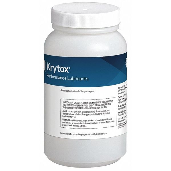 Krytox Lubricant, 0.5kg, Pail, PFPE, Colorless LFKGPL105