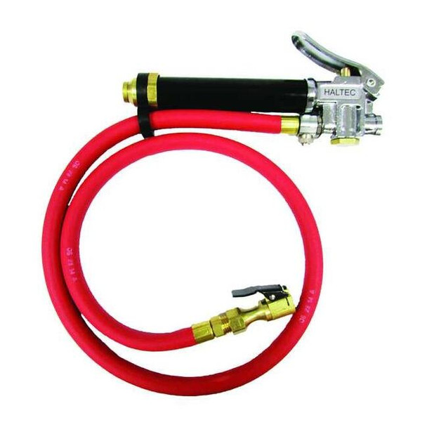 Haltec Inflator Gauge,10 to 120 psi,6 ft. I-405-6M