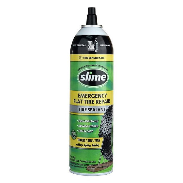 Slime Tire Sealant, White, Slime 60187