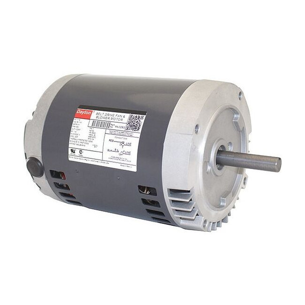 Dayton Belt Drive Mtr, SplitPh, ODP, 1/12HP, 850rpm 6XJ02BG