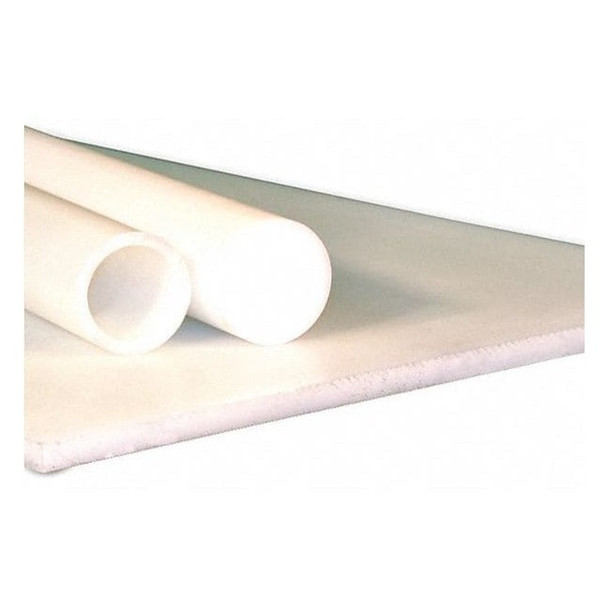 White Acetal Copolymer Rod Stock 8 ft. L, 1-1/4" Dia.