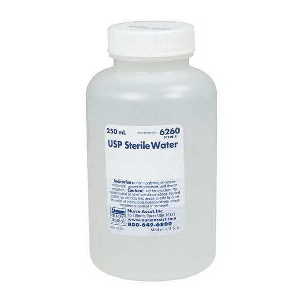 Nurse Assist Sterile Water,Bottle Package Type,8 oz. NSWC418260