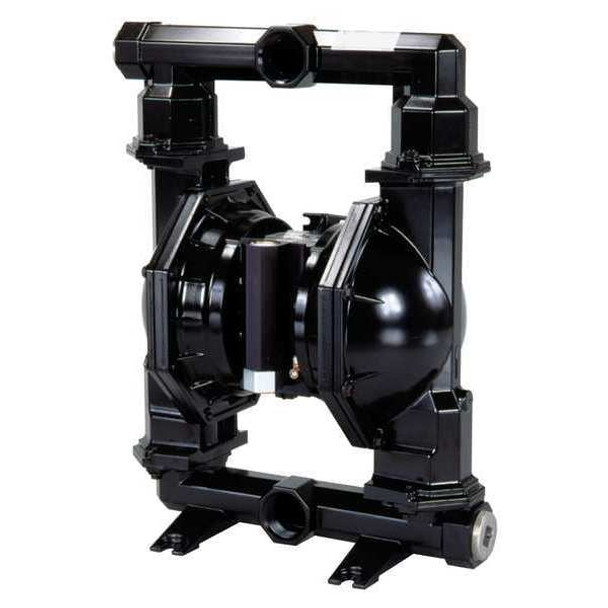 Aro Double Diaphragm Pump, Aluminum, Air Operated, PTFE, 172 GPM PD20A-AAP-STT-B