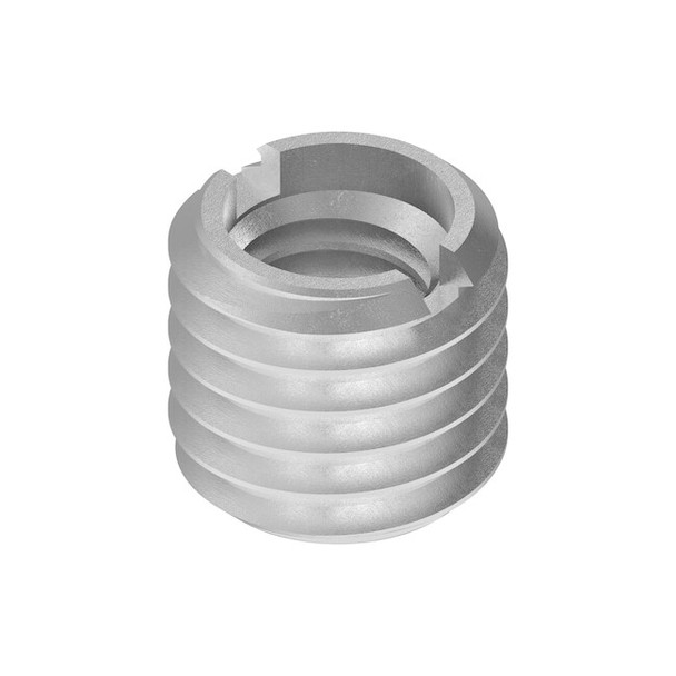 Heavy Wall Self Locking Thread Insert, 3/8"-16 Int Thrd Sz, Steel