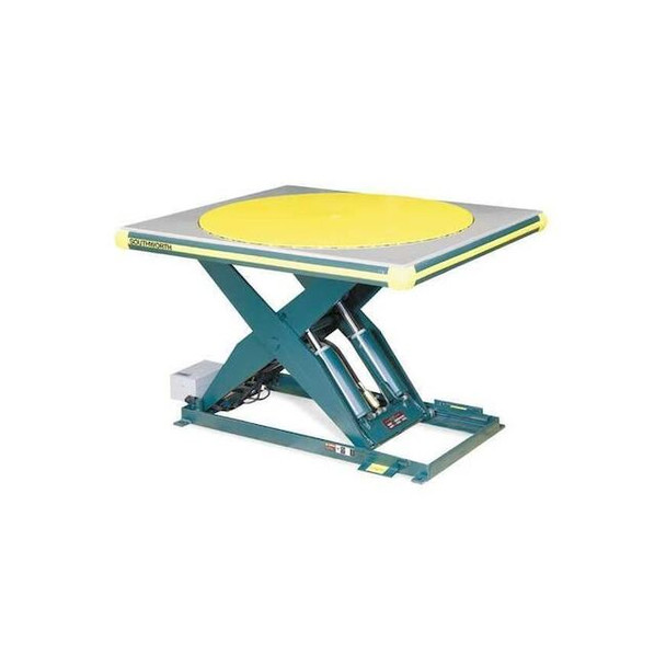 Southworth Scissor Lift Table, 3500 lb. Cap, 115V, 48"W, 48"L LS-4-36-4848-FTT
