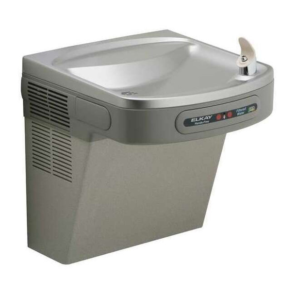 On-Wall Single Drinking Fountain, 1 Level, 19 in D, 19 13/16 in H, 18 3/8 in W
