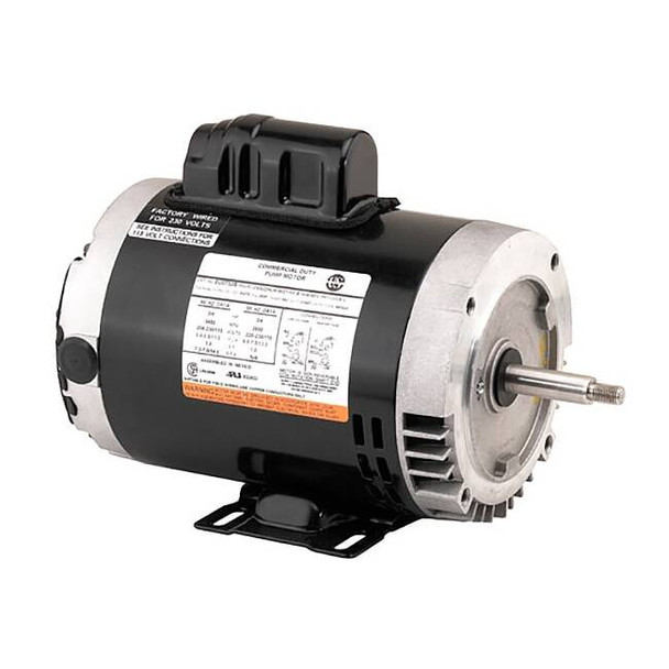 U.S. Motors Pump Motor, C-Face; Rigid Base, 56J EU0752B