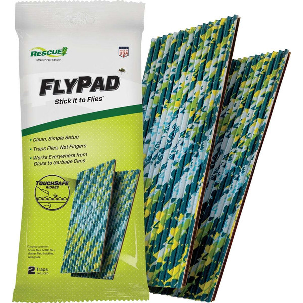 Rescue FlyPad Disposable Fly Trap (2-Pack) FP2-DB16
