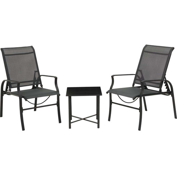 Outdoor Expressions Windsor 3-Piece Sling Chat Set 842396
