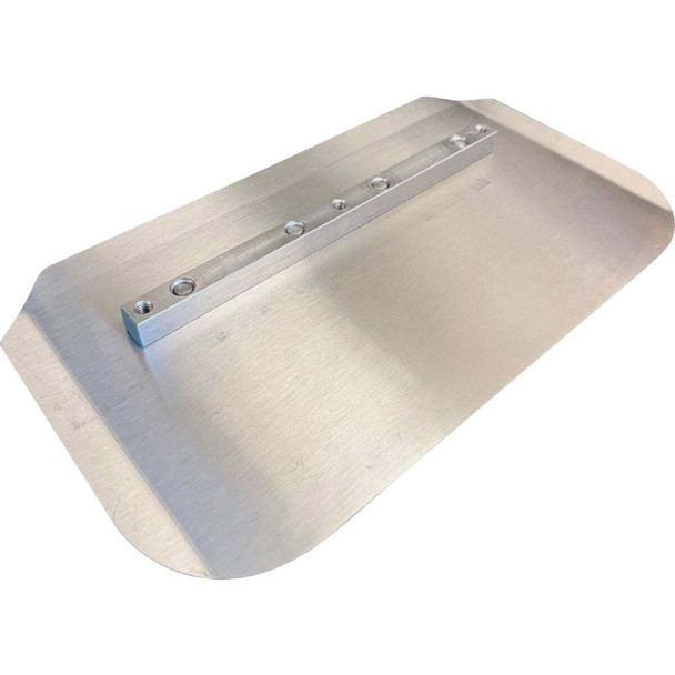 Virginia Abrasives 8 In. x 14 In. Combination Trowel Blade (4-Pack) Pack of 4