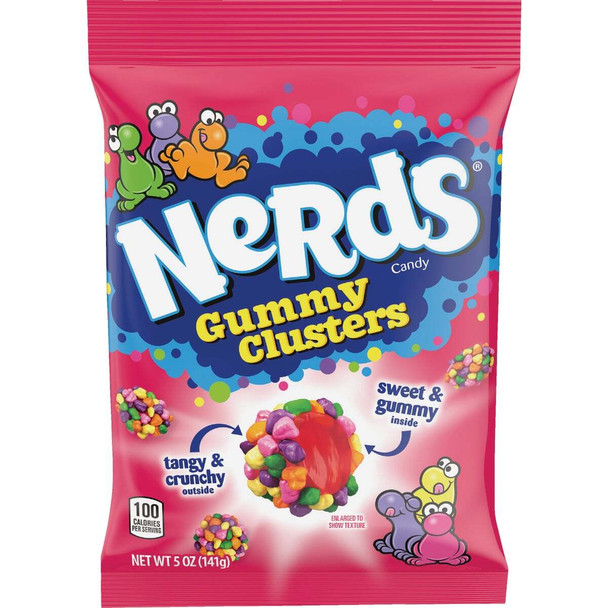 Nerds 5 Oz. Gummy Clusters Candy FER08073 Pack of 12