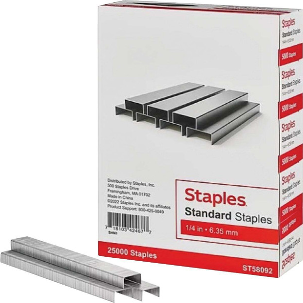 Tru Red 1/4 In. Standard Staples ST58092