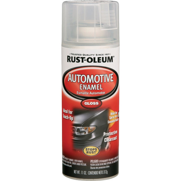 Rust-Oleum Stops Rust Automotive Enamel Spray Paint, 12 Oz, Gloss Clear 257884