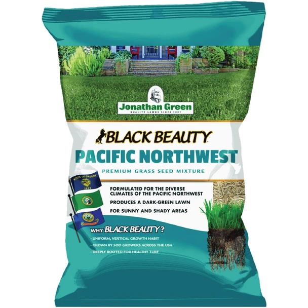 Black Beauty 7# Pacnw Grass Seed 10366