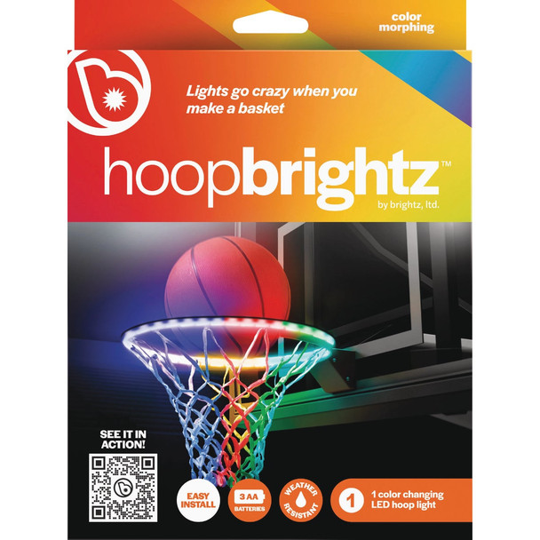 Brightz Hoopbrightz Color Morphing LED Basketball Rim Light Kit A2250