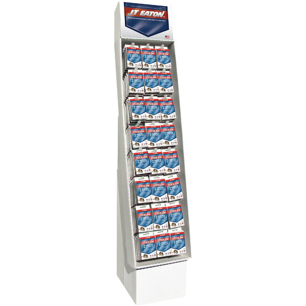 JT Eaton Stick-Em Glue Mouse Trap Floor Display (144-Piece) FM144