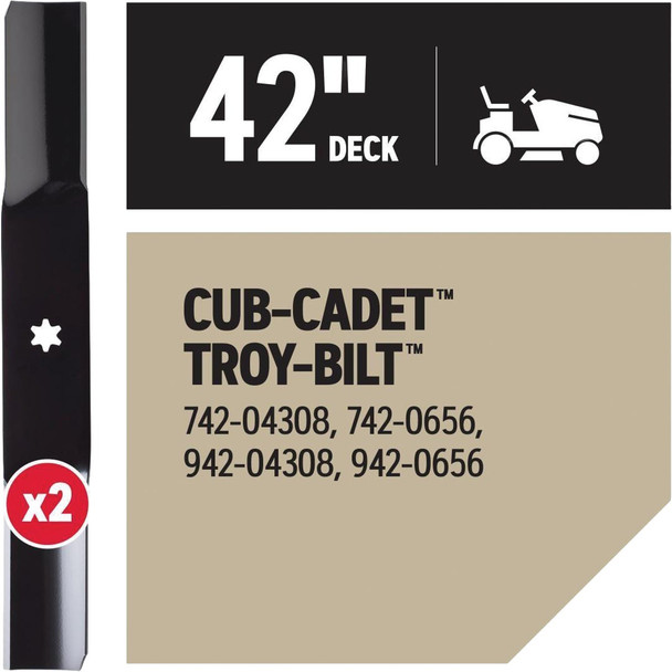 Oregon 2ct 42" Riding Mwr Blade C-42-2