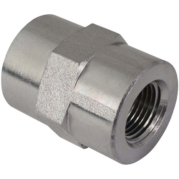 Apache 3/8 In. Female Pipe x 3/8 In. Female Pipe Hydraulic Hose Adapter 39035408