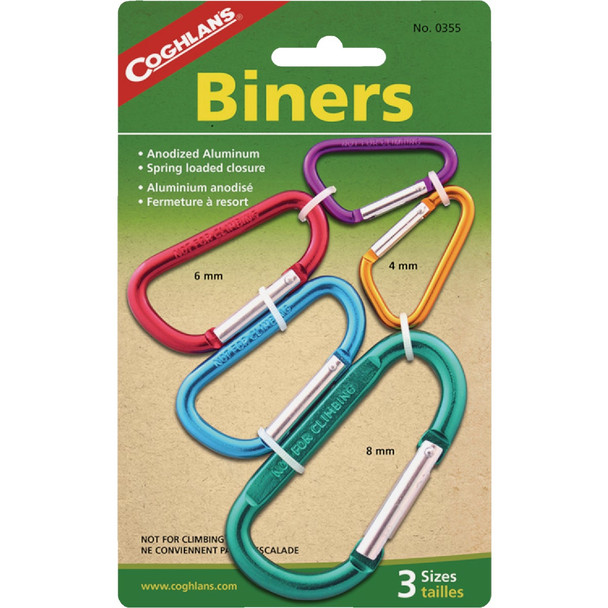Coghlans Multi-Pack Carabiner (5-Pack) 2513