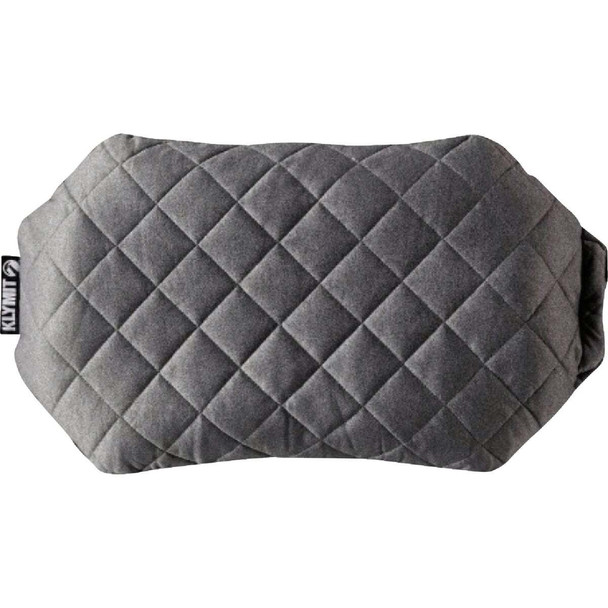 Klymit Luxe Gray Camping Pillow 12LPGY01D