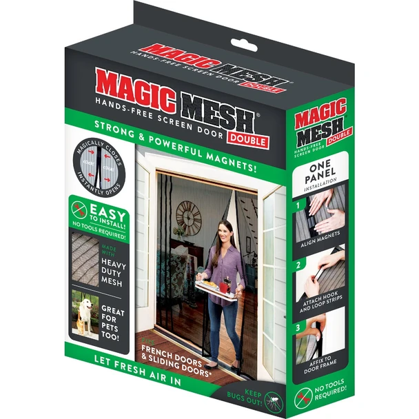 Magic Mesh Double Screen Door MM351112