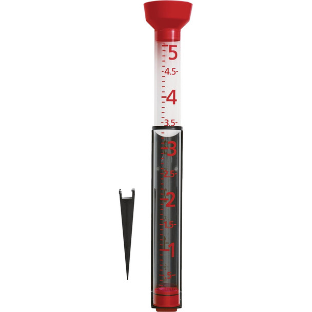 Taylor Jumbo Jr. Red Rain Gauge 5288566