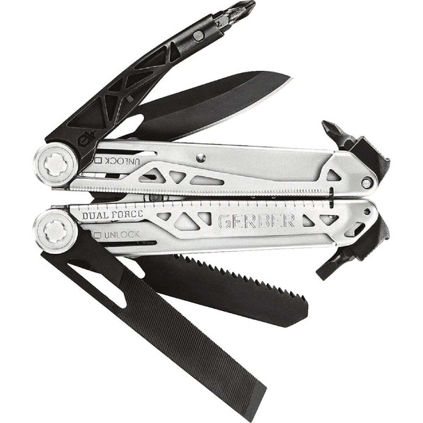 Gerber Dual Force 12-In-1 Stainless Steel Multi-Tool 31-003585