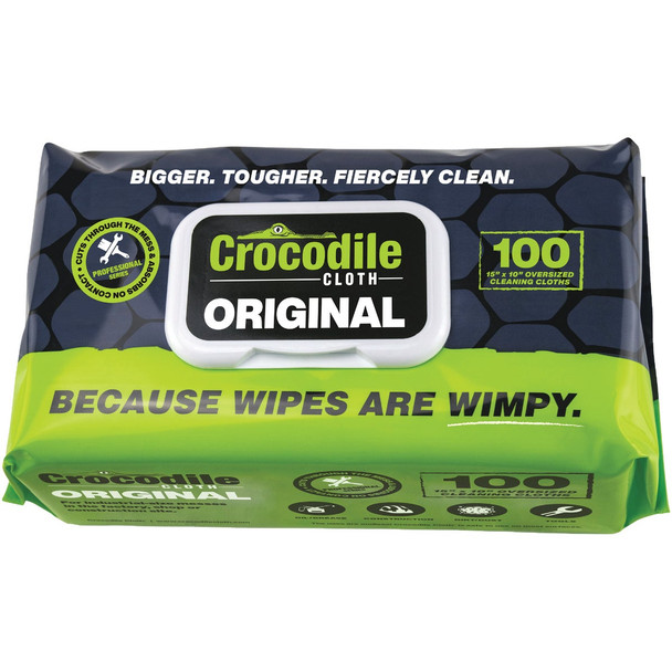Crocodile Cloth Original Huge Cleaning Cloth (100-Count) 5900-100 Crocodile Cloth Original Huge Cleaning Cloth (100-Count) 5900-100