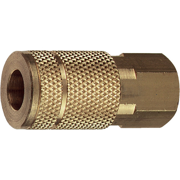 Tru-Flate Series Push-to-Connect 1/4 In. FNPT Coupler 13-135