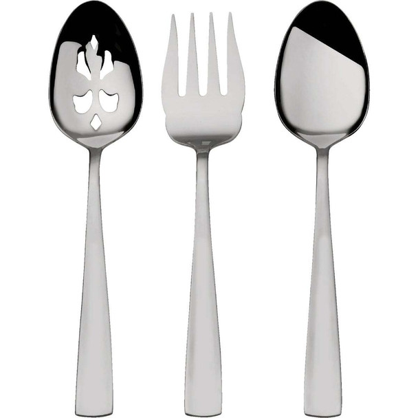 Pfaltzgraff Danford 18.0 Stainless Steel Serving Set (3-Piece) 5243537