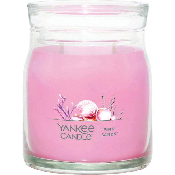 Yankee Candle 13 Oz. Pink Sands Medium Jar Candle NW1629996