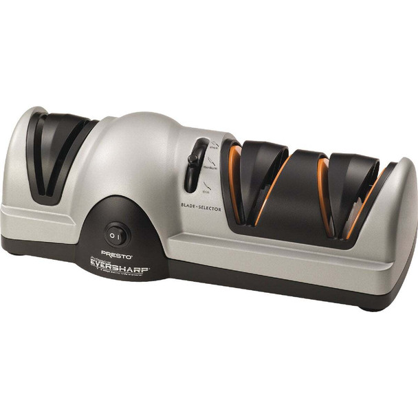 Presto EverSharp Professional 3-Stage Electric Knife Sharpener 08810